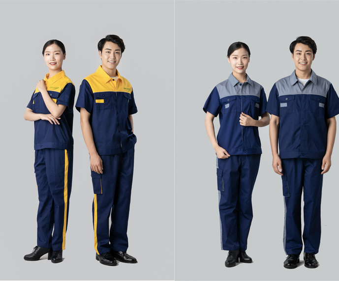 夏季廠服工作服